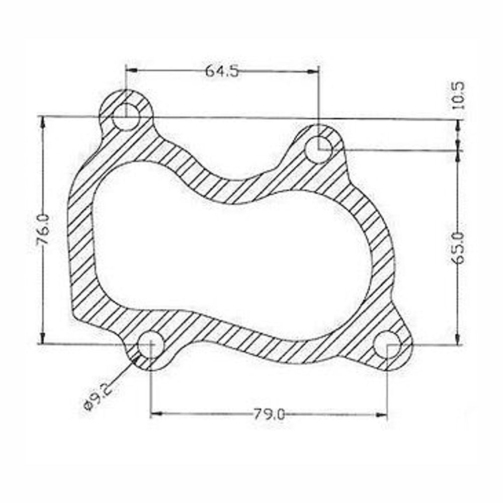 Kinugawa Turbo TD04L-19T for ISUZU 4JG2T 4JG2 4JH1 Replace IHI RHF5 RHF4 +60% Torque