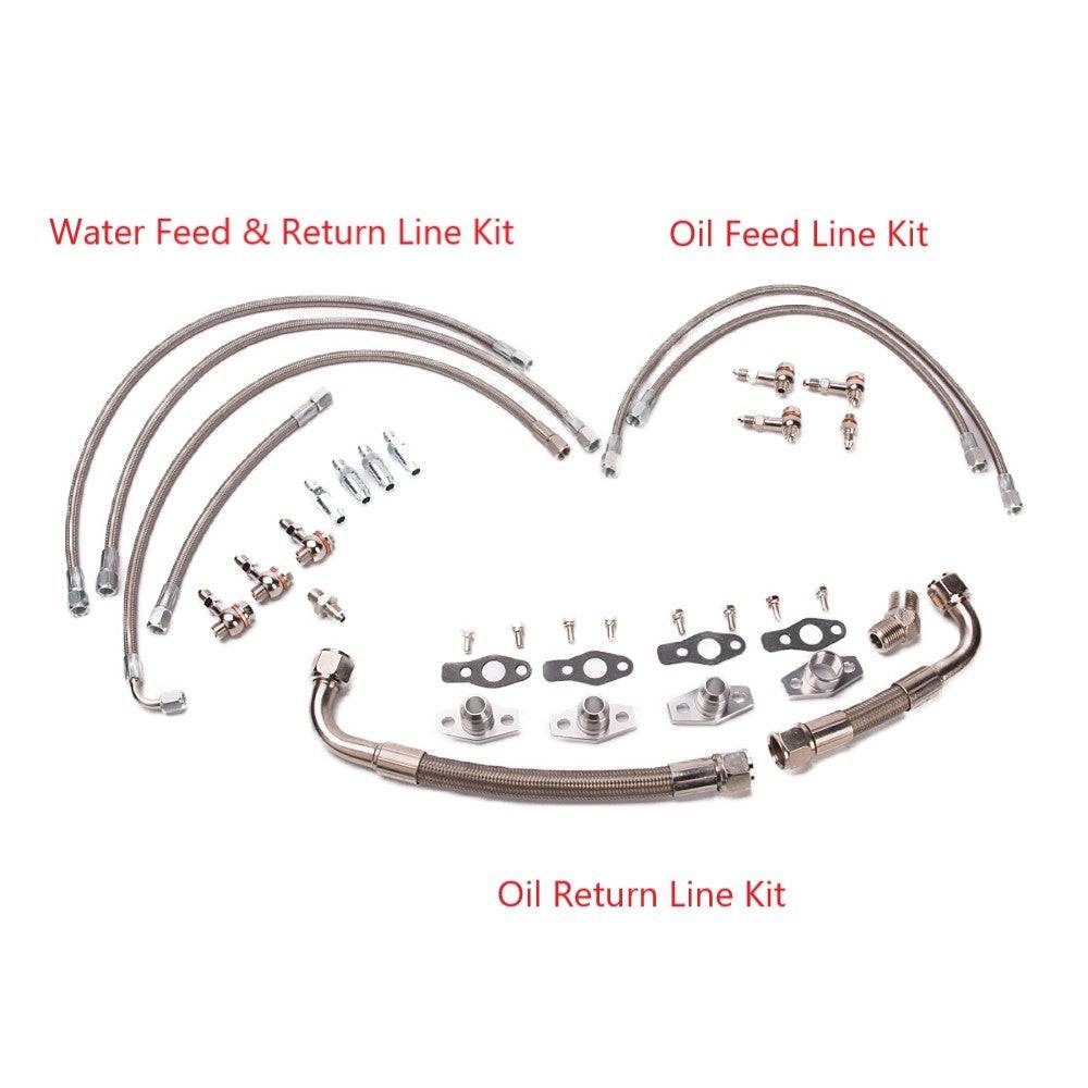 Kinugawa Turbo for Mitsubishi 6G72T 3000GT Dodge Stealth TD04-15G Upgrade Bolt-on