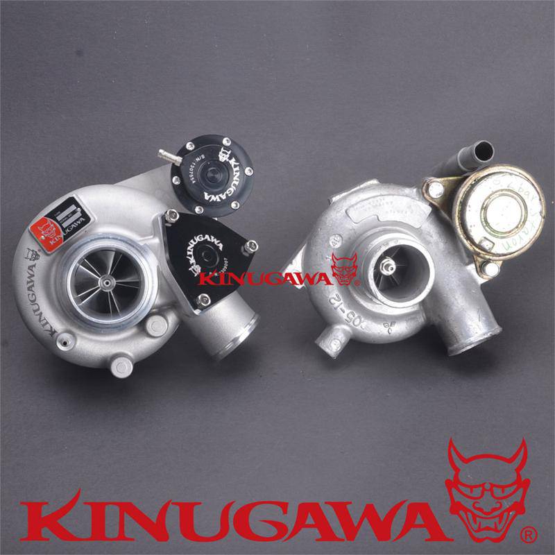 Kinugawa Turbo Super Core TD05-20G upgrade for Mitsubishi 4G54 G54B Starion, featuring high-performance turbocharger components.