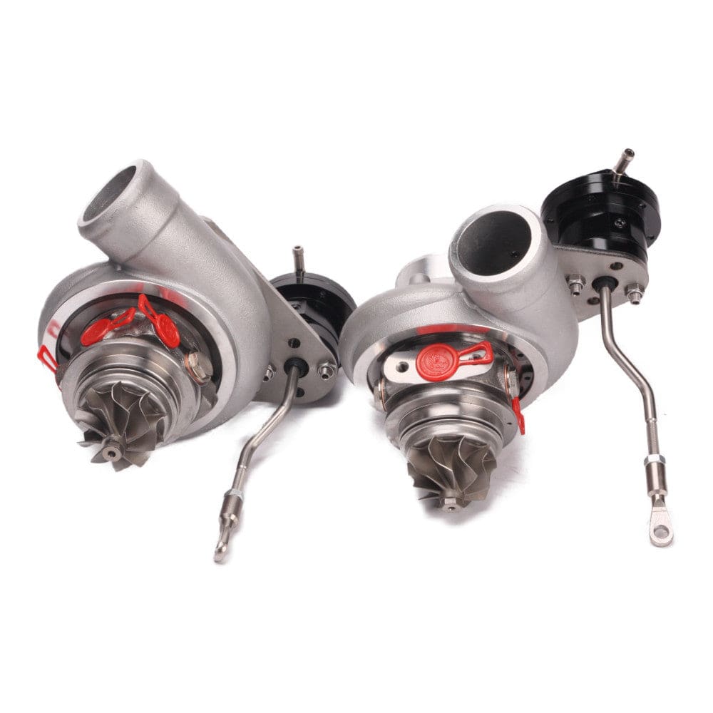 Kinugawa Twin Turbo a pair Core CHRA Kit for Mitsubishi 6G72T 3000GT Dodge Stealth TD04-13T Non Anti-Surge Bolt-on to Stock Turbine Housing