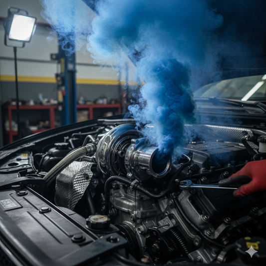 Blue Exhaust Smoke
