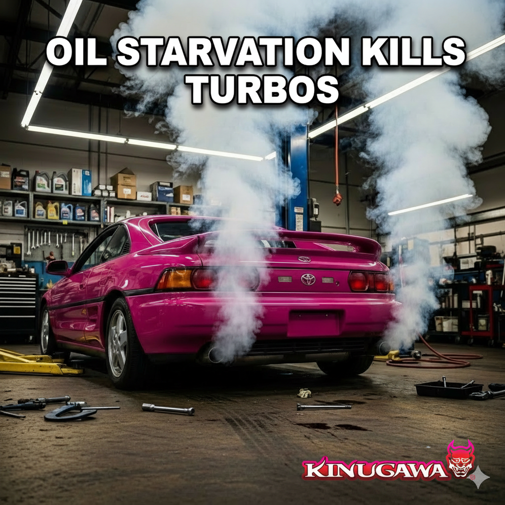 White Smoke After Turbo Install: Oil Starvation Explained