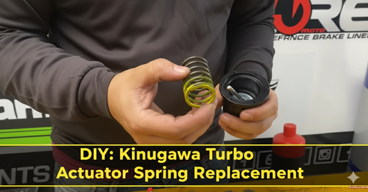 How to replace the actuator spring and hold the boost pressure as the table described?