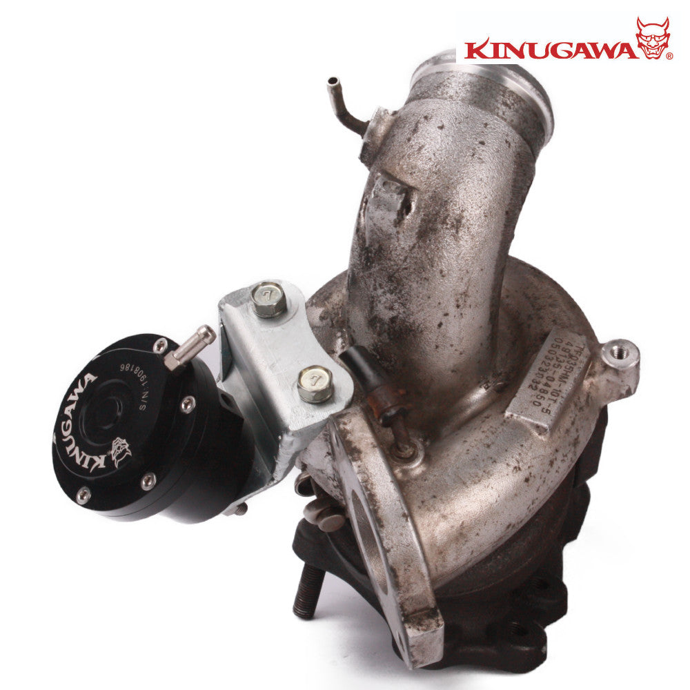 Kinugawa adjustable turbo wastegate actuator for Mitsubishi Colt CZT 1.5T, compatible with 4G15T MIVEC Ralliart TF035 engine.