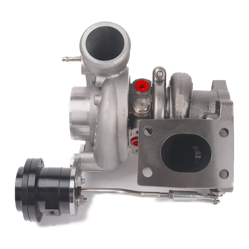 Kinugawa Turbo TD04L 13T 15T turbocharger kit for Toyota Hilux DTS 3L 5L, with T25 4-bolt internal fitment.