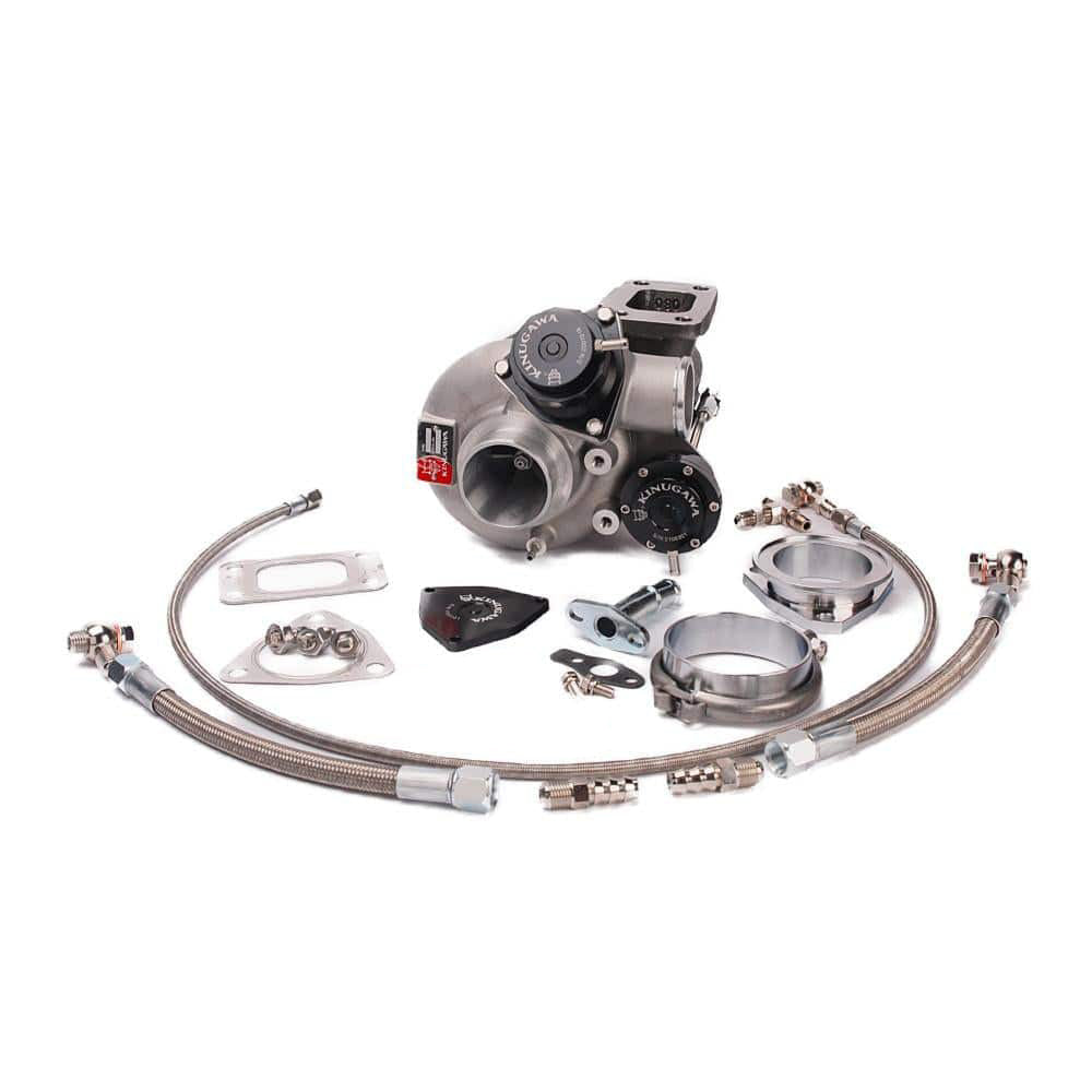Kinugawa Turbo 2.4" TD05H-18G 6cm T3 3-Bolt 3" V-Band Internal Wastegate BOV BCV