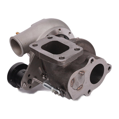 Kinugawa Turbo 3" Anti-Surge TD05H-18G DTS 3-Bolt turbocharger for Nissan Patrol TD42, oil-cooled, low mount design, brand logo visible