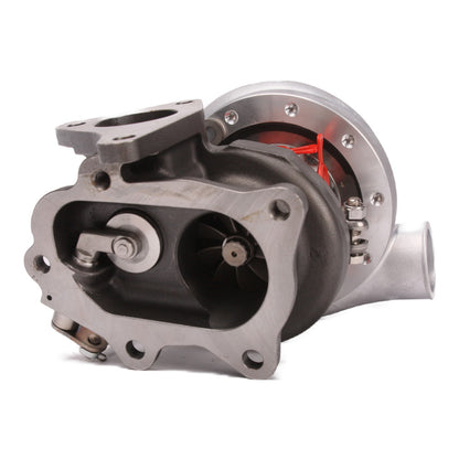 Kinugawa Turbo 3" TD05H-16G for Subaru Impreza WRX STi, showing the turbocharger with 3-inch inlet and brand markings.