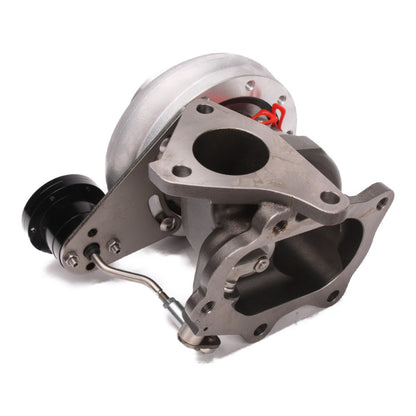 Kinugawa Turbo 3" TD05H-20G turbocharger for Subaru Impreza WRX STi 2004-2020, with metal housing and turbine wheel.