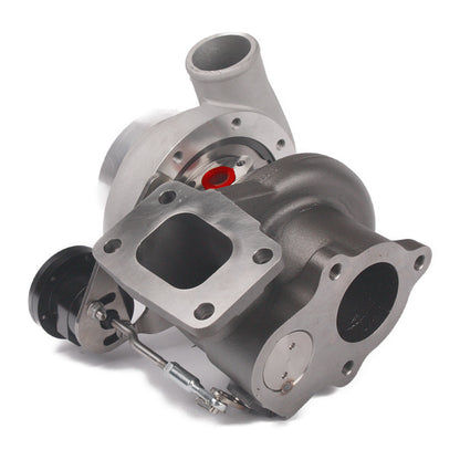 Kinugawa Turbo 4" Anti-Surge TD05H-18K turbocharger for Nissan Patrol TD42, oil-cooled, 3-bolt, high mount, anti-surge design