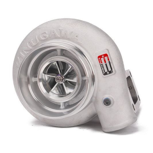 Kinugawa Turbo 4-inch anti-surge TD06SL2-20G external wastegate turbocharger with T3 V-band connection.