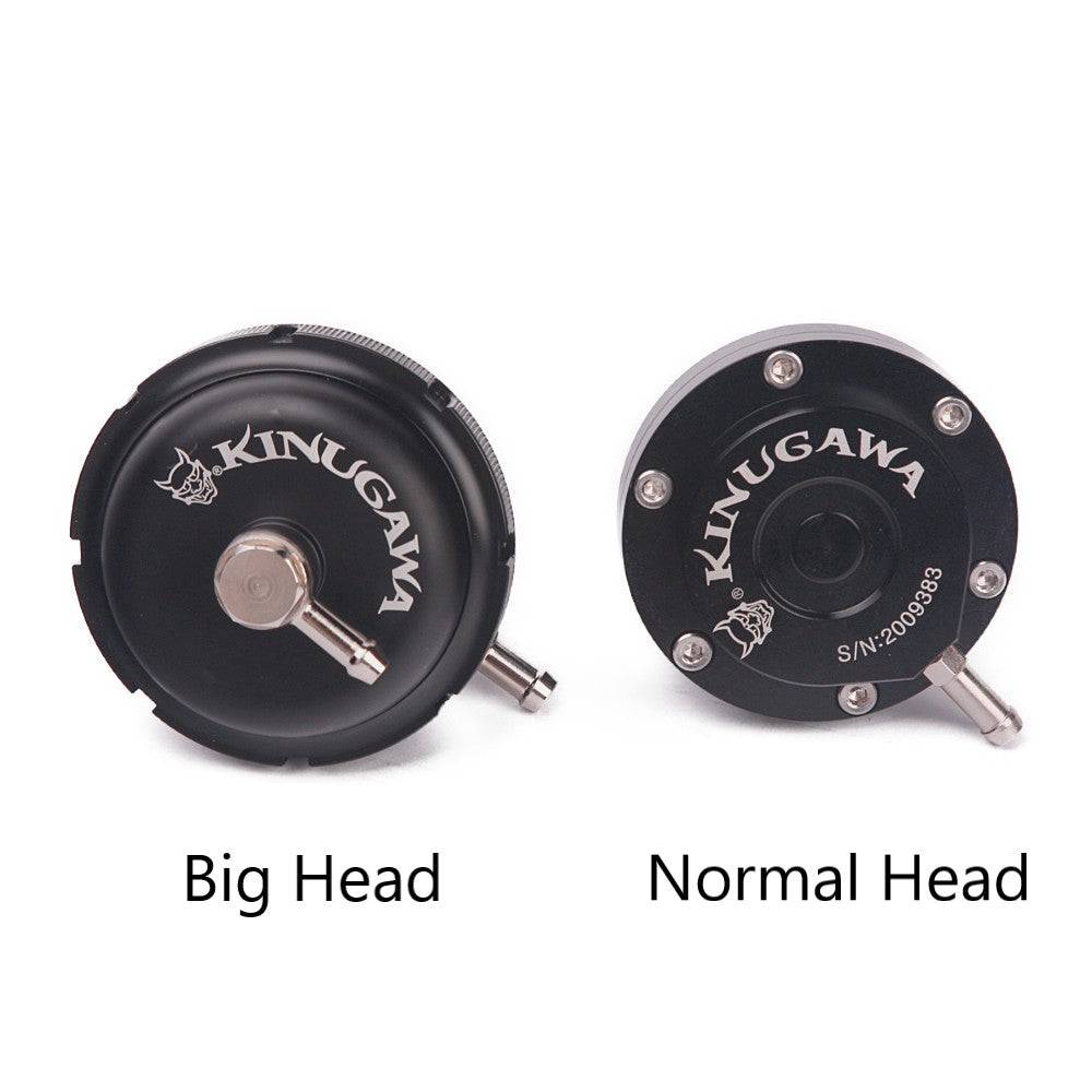 Kinugawa turbo adjustable wastegate actuator end fitting for big or standard head internal wastegates, high-performance automotive part.