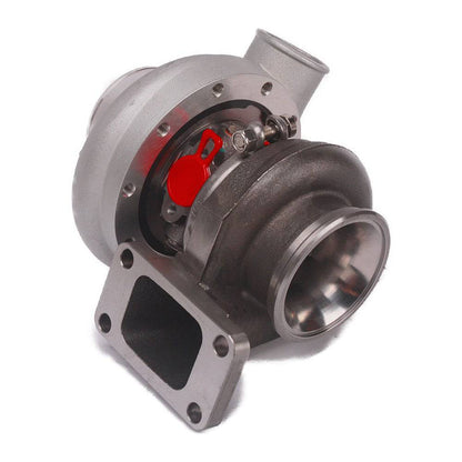 Kinugawa Turbo Ball Bearing 4-inch external wastegate turbocharger with anti-surge TD05H-20G T3 V-band connection.