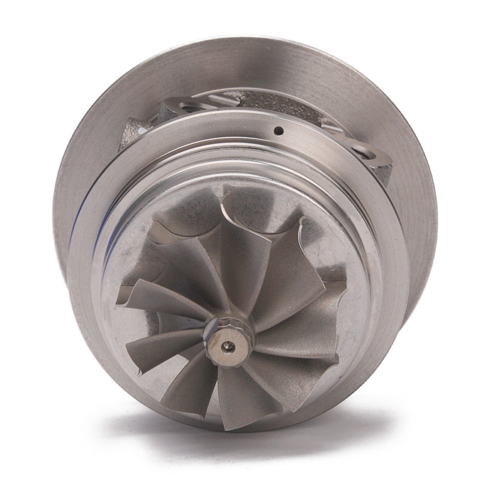Kinugawa turbo CHRA cartridge with ball bearing for Mitsubishi Lancer EVO 1-3, Galant VR-4, and DSM Eagle turbochargers.