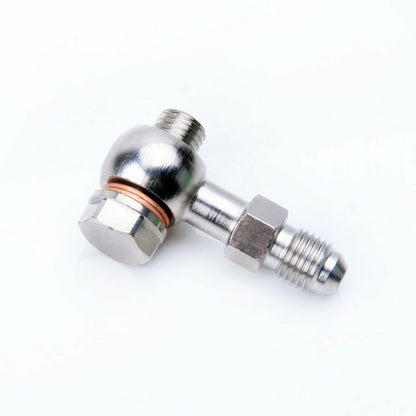 Kinugawa Turbo Banjo Bolt Kit for turbo oil feed side with oil restrictor, includes bolts and fittings for engine turbocharger.