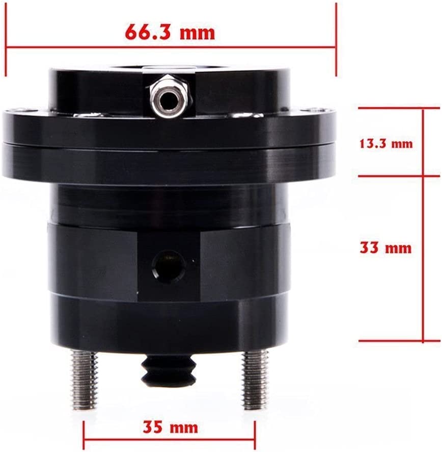 Kinugawa Turbo Adjustable Internal Wastegate Actuator with 6 springs and 4 rods, designed for universal turbo applications.