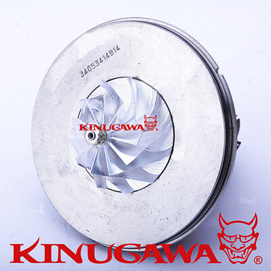 Kinugawa Turbo GTX CHRA cartridge for Toyota 1HD-FTE Land Cruiser, bolt-on replacement turbocharger component.