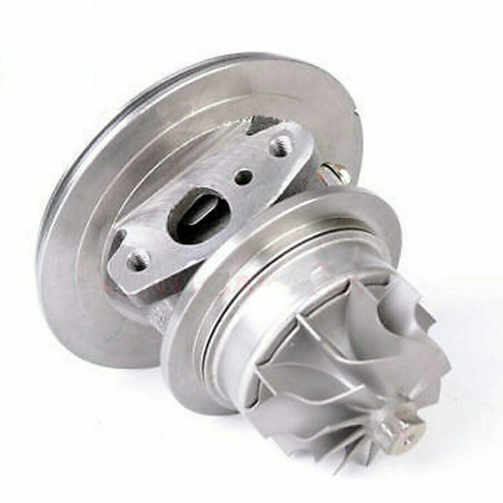 Kinugawa GTX Turbo CHRA cartridge for Toyota 1HD-FTE Land Cruiser, bolt-on replacement turbo part, black metal with mounting components