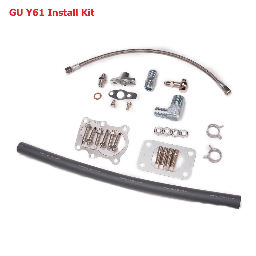 Kinugawa Turbo Oil & Water Line Kit For for Nissan Patrol Safari TD42 TD05 TD06 Oil-Cooled Turbo w/ Bolt-On Turbine Housing