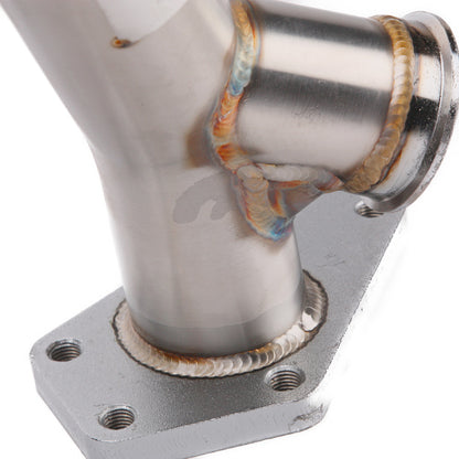 Kinugawa Turbo Power Driven Subaru EWG up pipe and dump tube, 38mm manifold, made by Kinugawa Turbo Systems, for enhanced turbo performance.