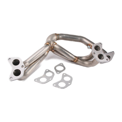 Kinugawa Turbo Subaru WRX and STI EJ25 equal length header manifold, stainless steel construction with polished finish.