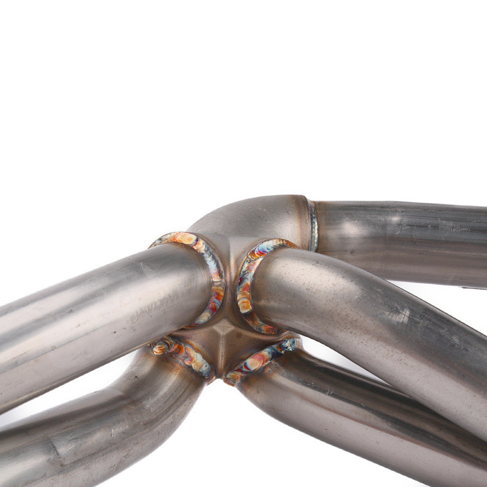 Kinugawa Turbo Subaru WRX and STi EJ25 equal length header manifold for enhanced exhaust flow and performance.