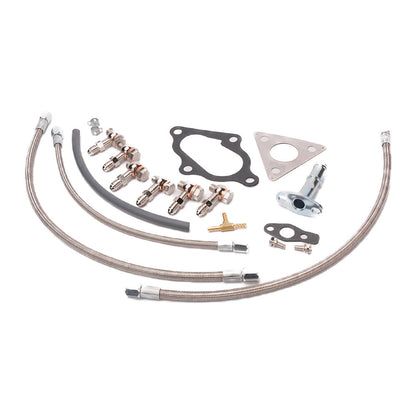 Kinugawa Turbo TD04-12T for Mitsubishi 4M40T Pajero, Triton, Shogun, Challenger water-cooled turbocharger.