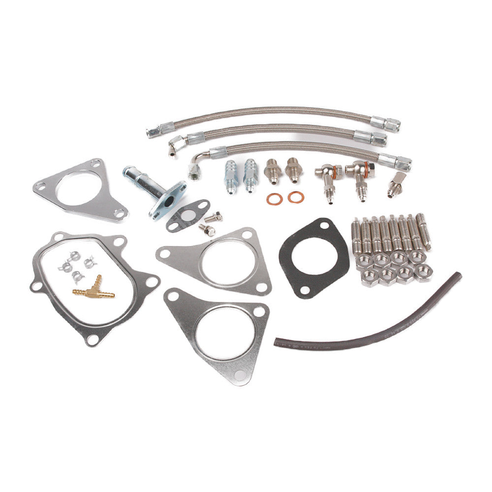Kinugawa Turbo TD04HL-20T turbocharger for Subaru Outback Legacy GT 05-09 and WRX 08-14 models, showing the turbo unit.