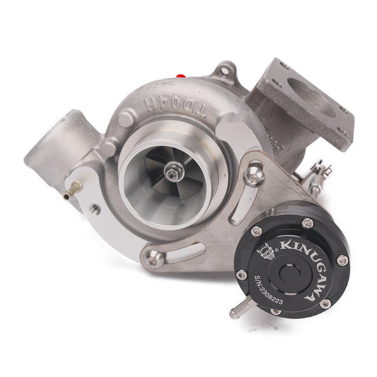 Kinugawa Turbo TD04L-15T for Isuzu 4JJ1, 4JB1, 4JX1 engines, replacement turbocharger with increased torque.