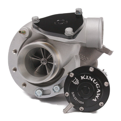 Kinugawa Turbo TD04L 19T 20T for Mazda Mazdaspeed MX-5 Miata 1.8T, turbocharger with metal housing and compressor wheel.