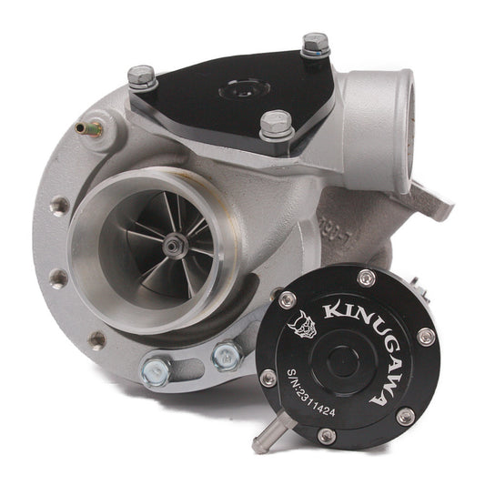 Kinugawa Turbo TD04L 19T 20T for Mazda Mazdaspeed MX-5 Miata 1.8T, turbocharger with metal housing and compressor wheel.