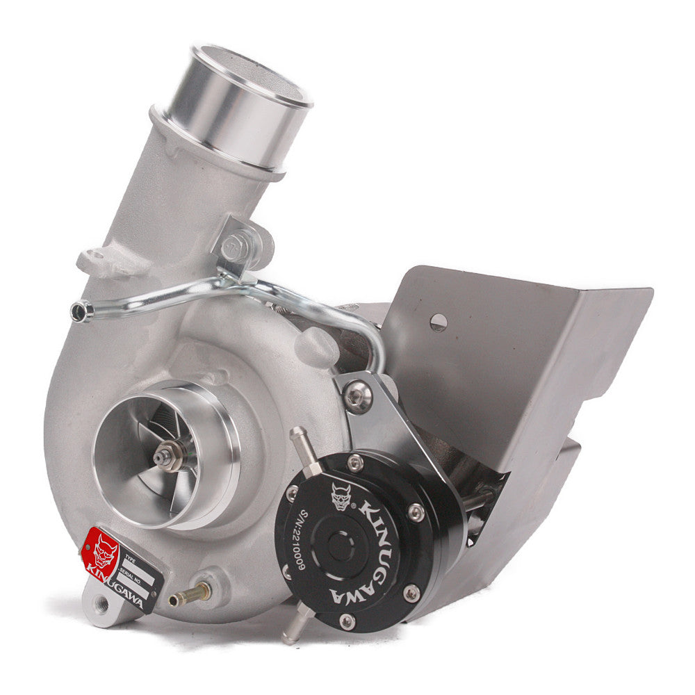 Kinugawa Turbo TD05H-18G turbocharger for Mazda Mazdaspeed 3 6 MPS, CX7, CX9 with MZR DISI 2.3L engine, shown in image.