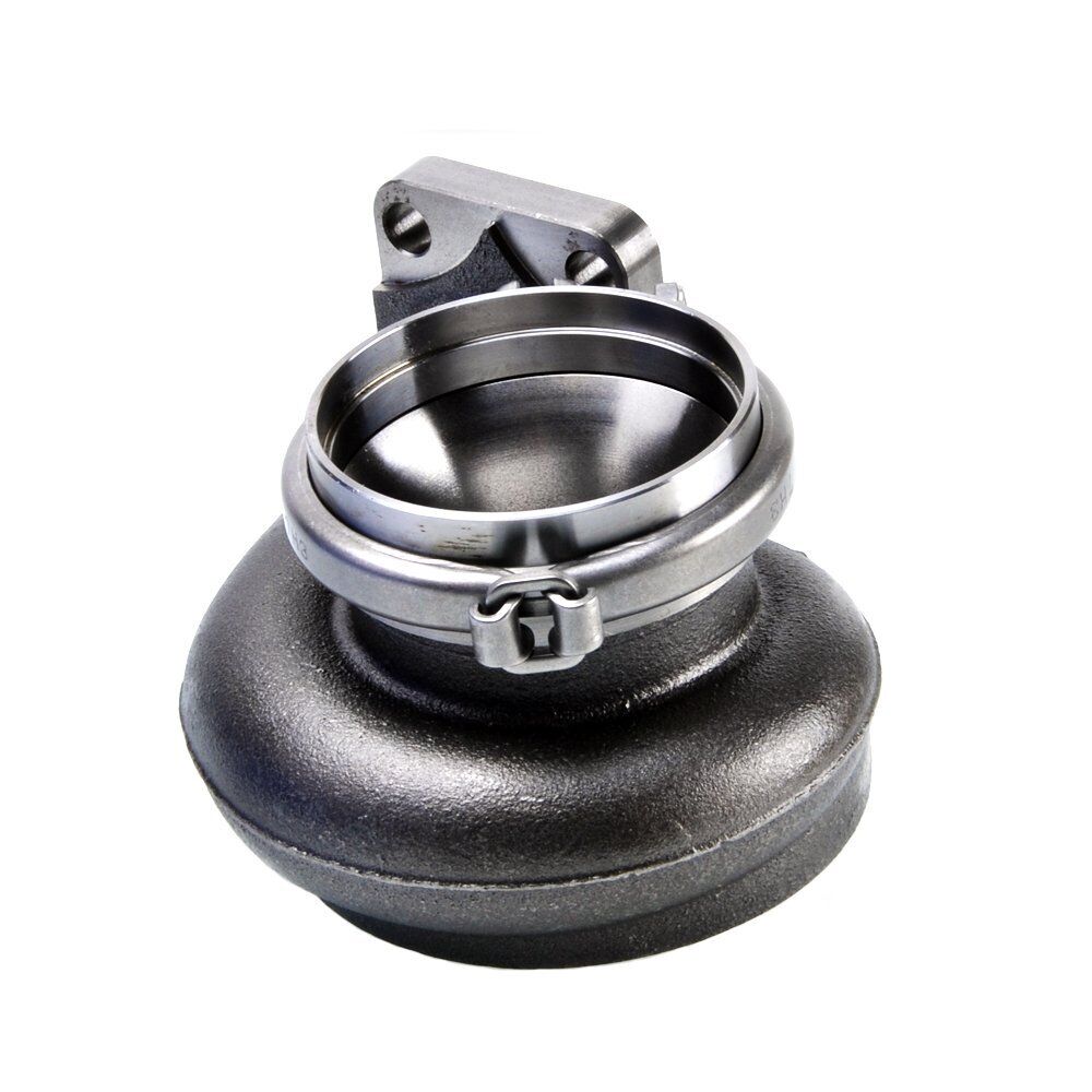 Kinugawa turbo turbine housing for TD05H, TD06SL2, TD06H T3, 3-inch V-band, external gated, with A/R 8cm and 10cm specifications.