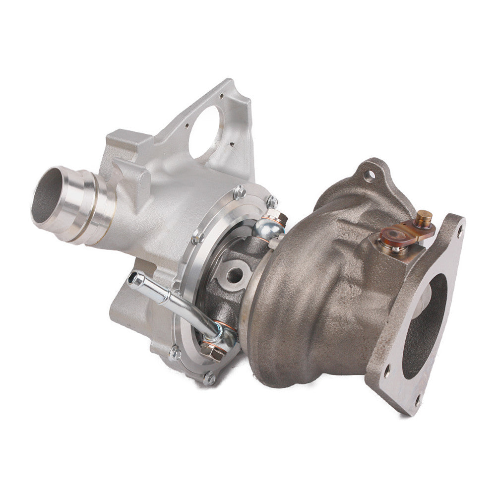 Kinugawa Turbo TF06-GTX3071R external turbocharger for Subaru FA24 FA24DIT VB WRX 2022+ engine, high-performance automotive part.