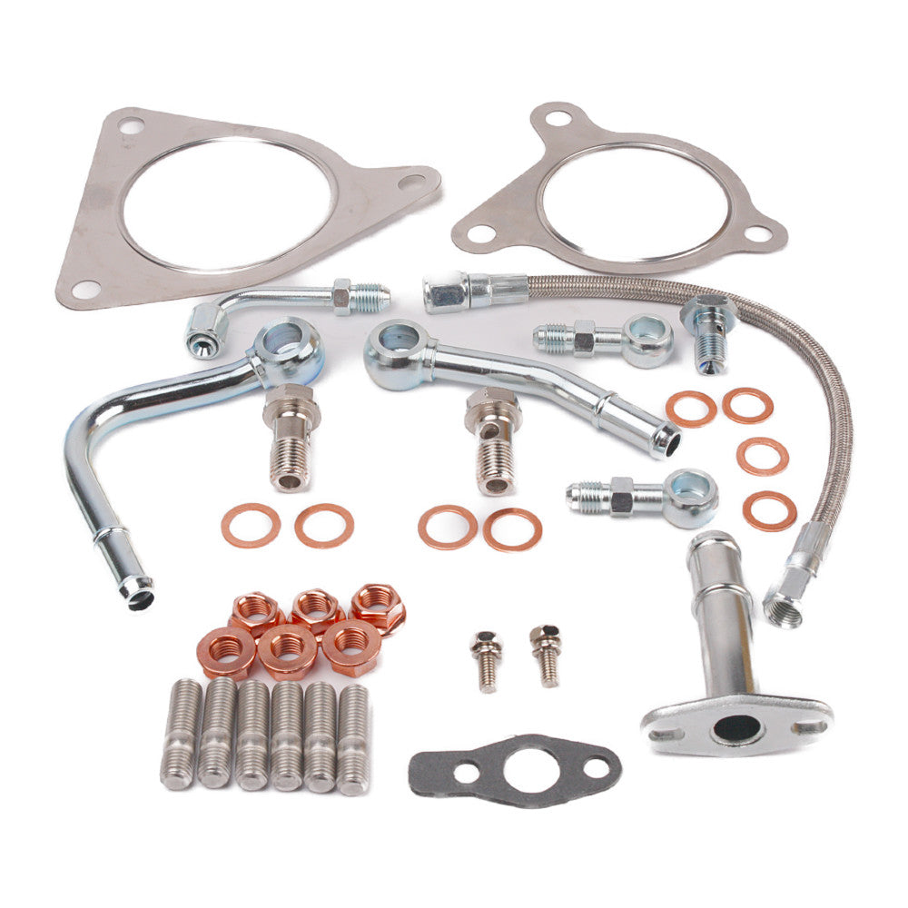 Kinugawa Turbo TF06-GTX3071R external turbocharger for Subaru FA24 FA24DIT VB WRX 2022+ engine, high-performance automotive part.