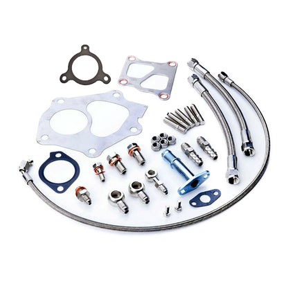 Kinugawa Turbo TD06SL2-25G for Mitsubishi 4B11T Lancer EVO 10 X RS GSR GTS Ralliart turbocharger close-up image