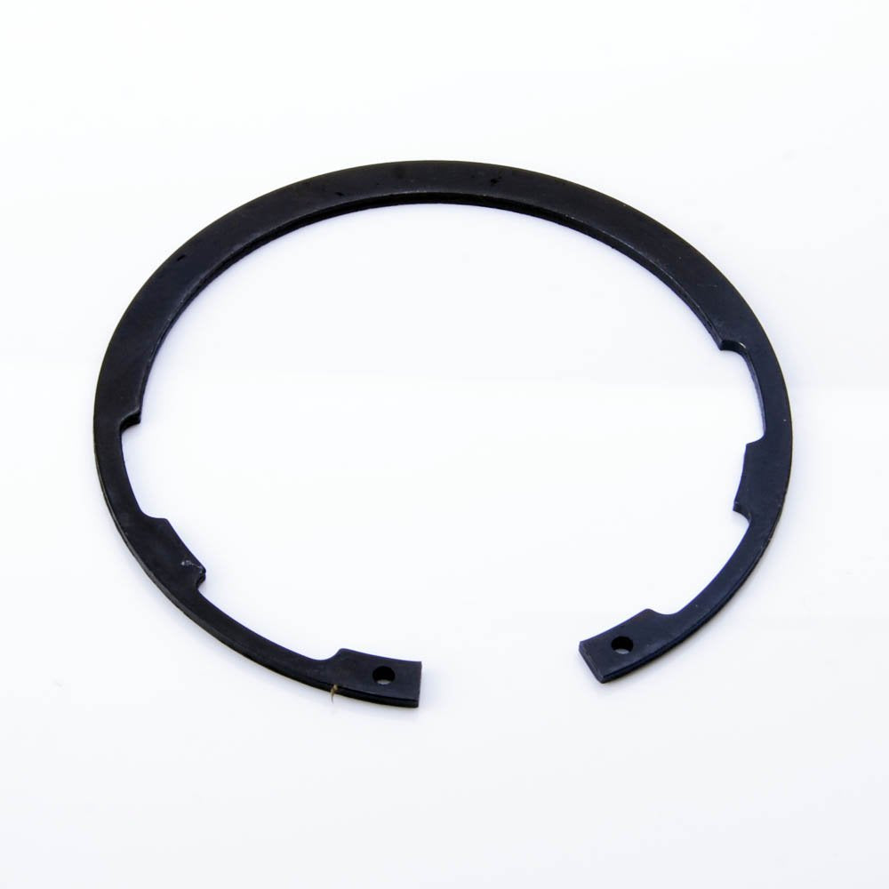 Kinugawa Turbo Turbine Circlip for Mitsubishi TE06H TD07 EVO9 turbo, shown installed from cover to CHRA, for secure turbine assembly.