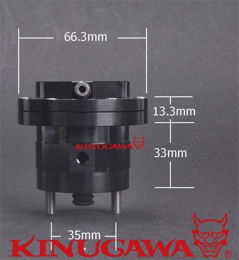 Kinugawa Adjustable Turbo Wastegate Actuator w/ 6 x spring & 4 x Rod for Universal