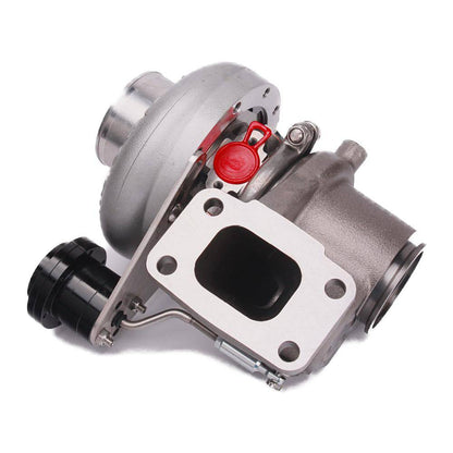 Kinugawa Turbo 3" Anti-Surge TD05H-18G V-Band for Nissan Patrol TD42 top mount oil-cooled turbocharger with 90-degree design