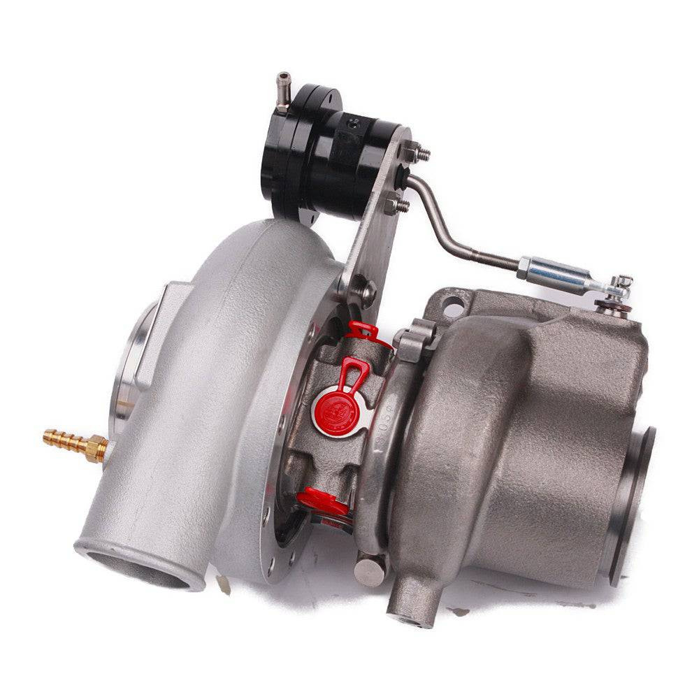 Kinugawa 3" Anti-surge Turbocharger TD05H-18G 6cm for Nissan Patrol Safari TD42 High Top Mount 90 Degree