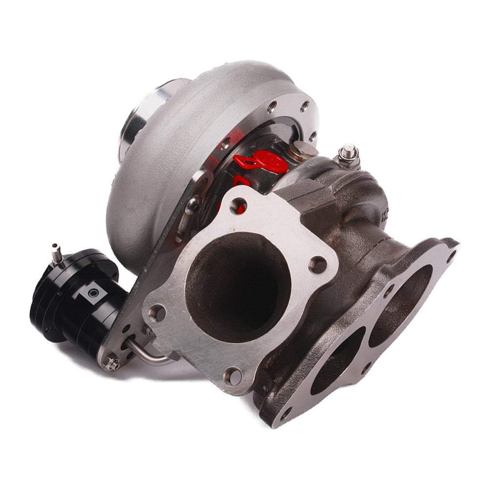 Kinugawa Turbo 3" TD05H-20G for Mitsubishi Lancer EVO 1-3, Eclipse GST, DSM 1G, and 2G models, featuring durable housing.
