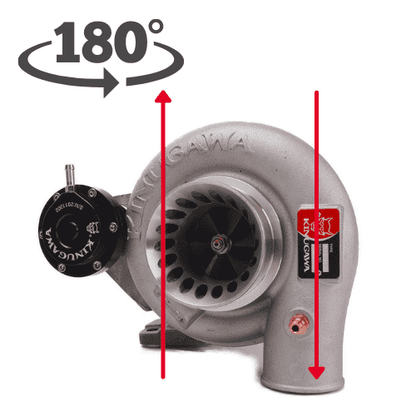 Kinugawa STS Advanced Ball Bearing  3" Turbocharger TD05H-18G 6cm for Nissan Patrol Safari TD42 High Top Mount 180 Degree