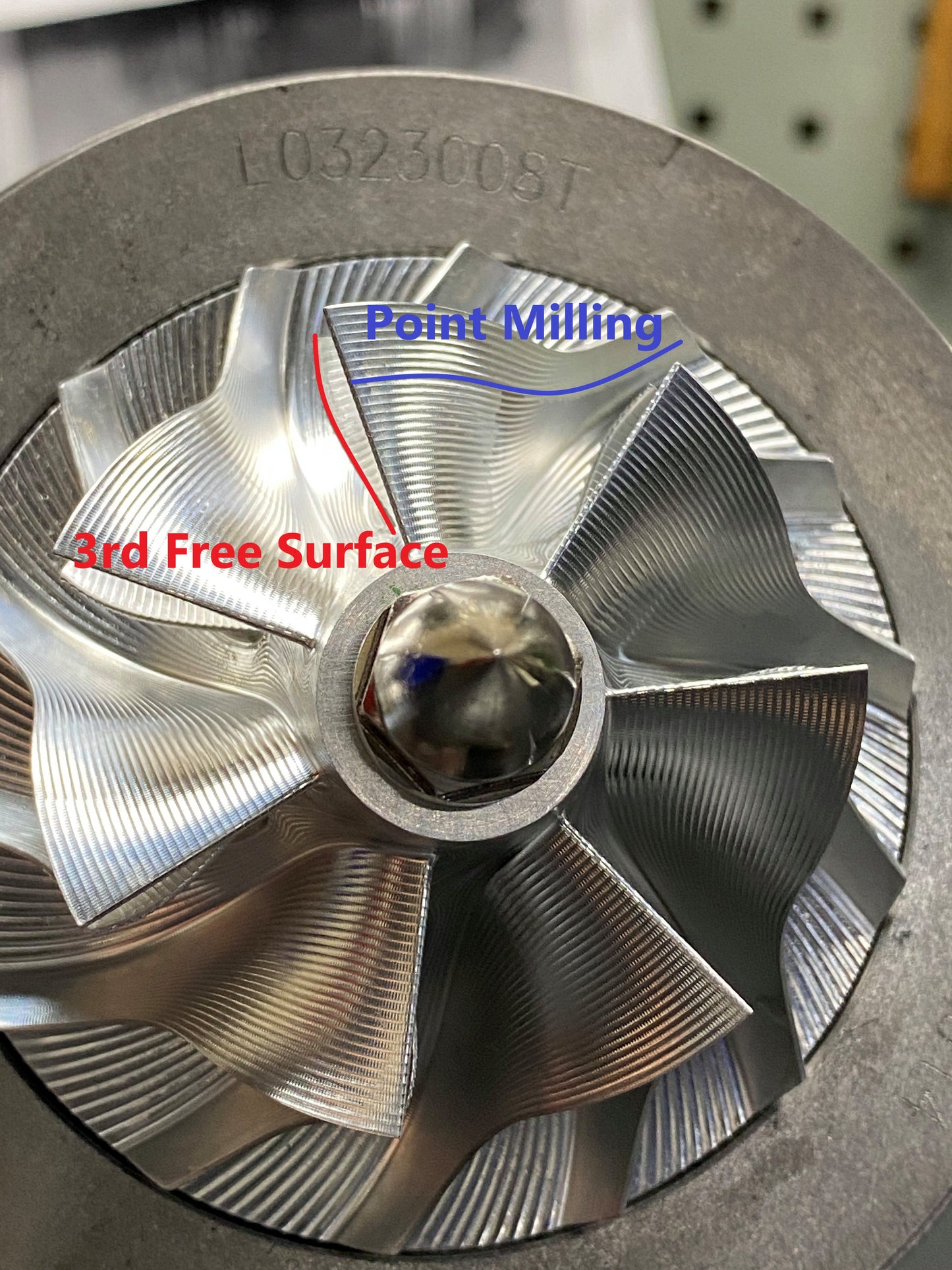 Kinugawa 3-inch anti-surge turbo ball bearing for Mitsubishi 4G63T Lancer EVO turbocharger, TD06HR-18K model.