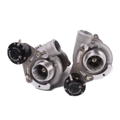 Kinugawa Turbo TD04HL-15G for Mitsubishi 6G72T 3000GT VR4 Dodge Stealth, upgraded bolt-on turbocharger, detailed view