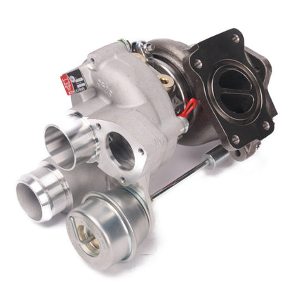 Kinugawa Turbo K04 upgrade for Mini Cooper S JCW R55 R56 R57, showing the turbocharger vacuum component with detailed metal parts.