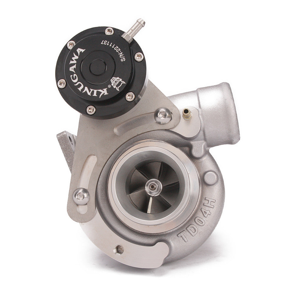 Kinugawa Turbo TD04L-15T for ISUZU 4JG2T 4JG2 4JH1, turbocharger with enhanced torque, compatible with IHI RHF5 and RHF4.