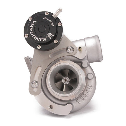 Kinugawa Turbo TD04L-15T for ISUZU 4JG2T 4JG2 4JH1, turbocharger with enhanced torque, compatible with IHI RHF5 and RHF4.